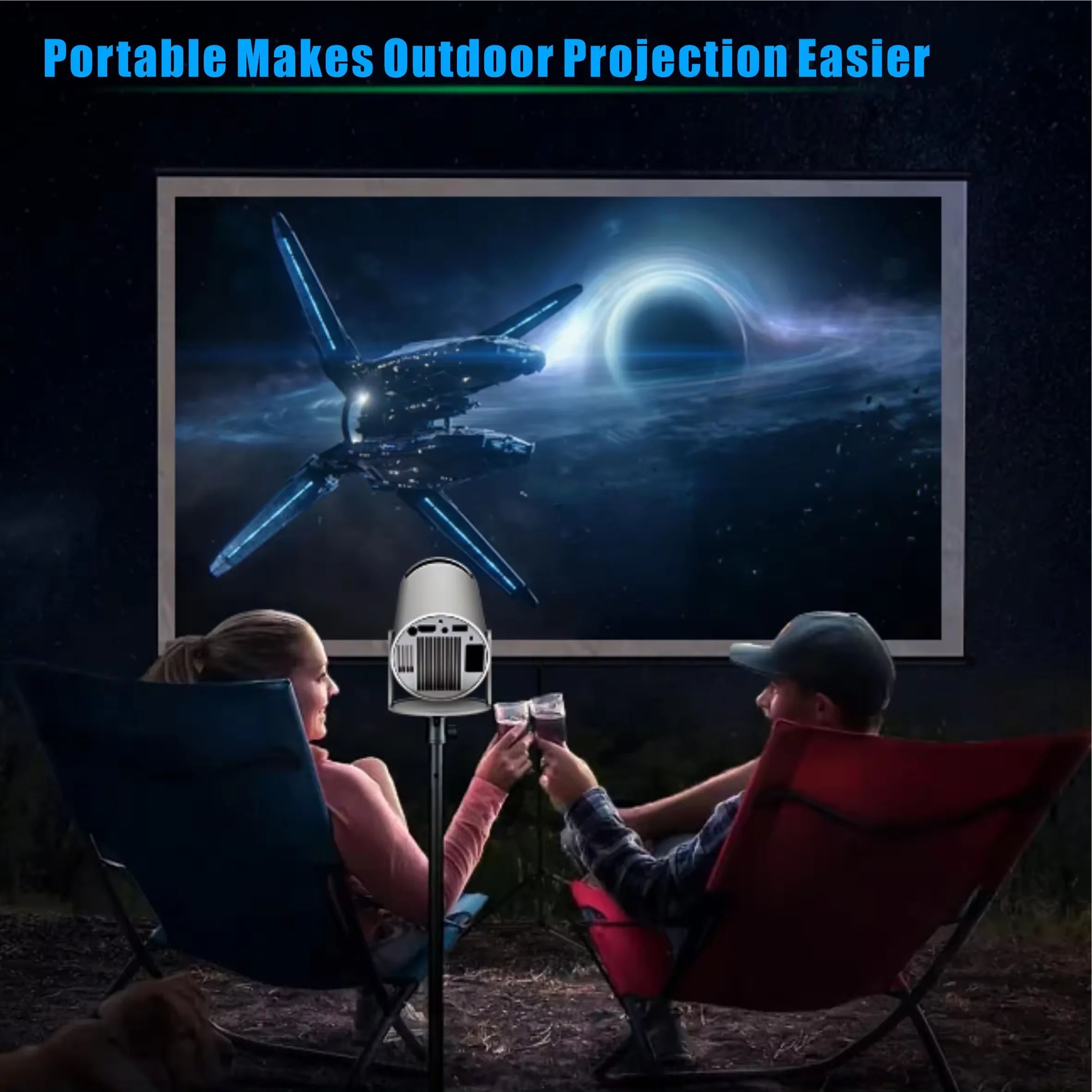 Mini Portable Smart Projector 4K