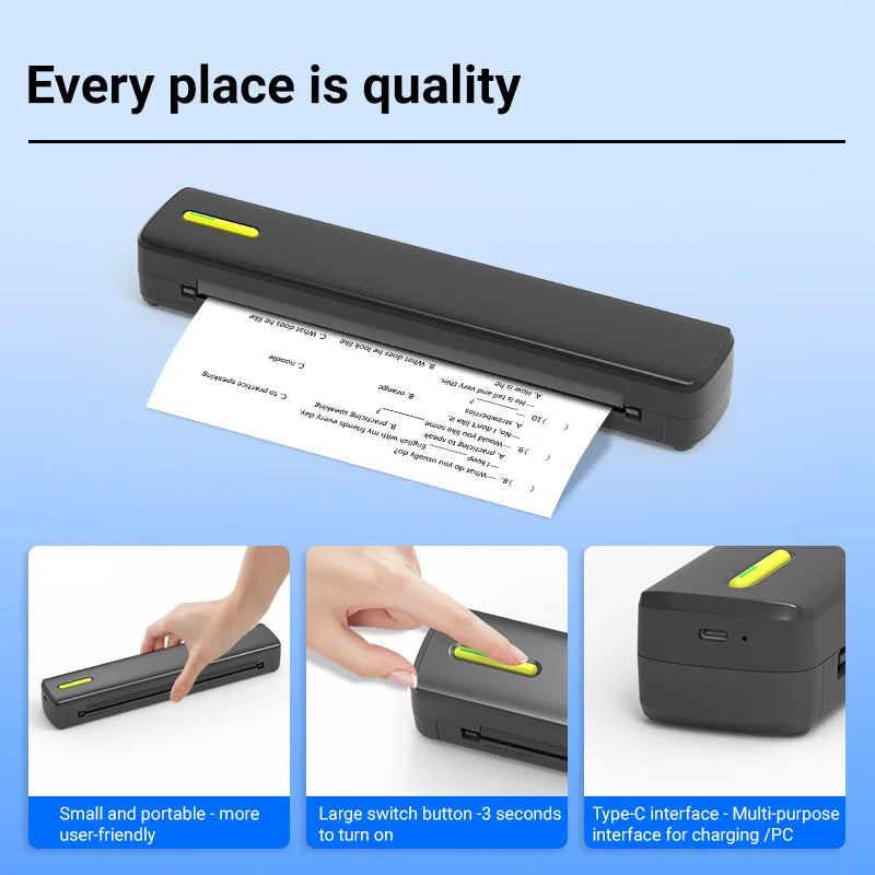 Uyin C80 Multi-Function Portable Printer A4