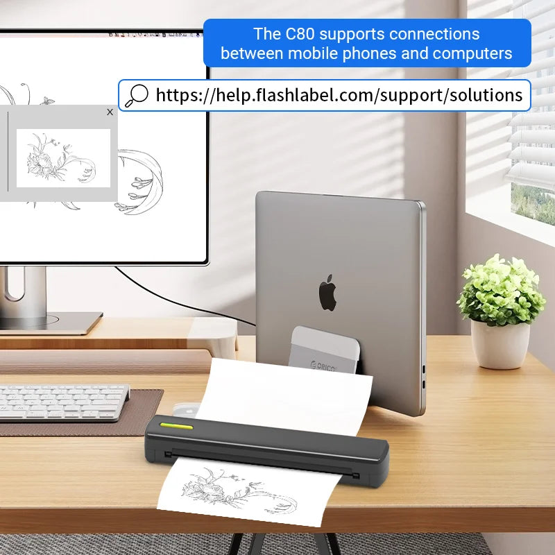 Uyin C80 Multi-Function Portable Printer A4