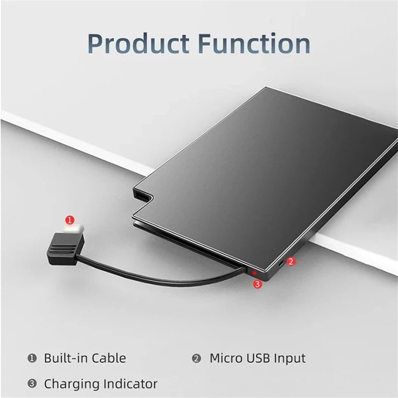 Ultra Thin Slim Credit Card Powerbank